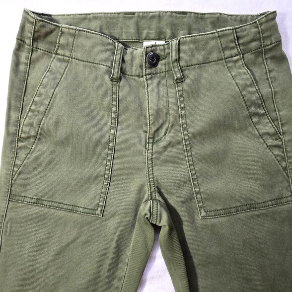 Cabi The Quest Olive Green Cargo Skinny Ankle Stretch Pants 5315 Women's Size 4 - Picture 3 of 6